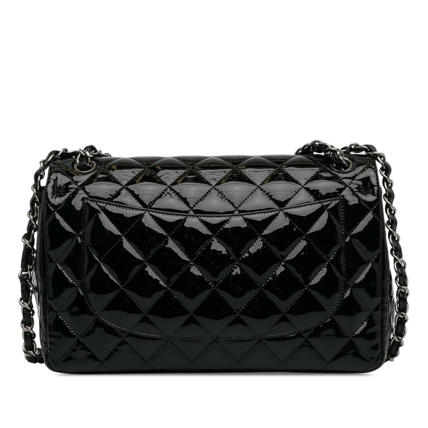 Chanel Jumbo Classic Patent Double Flap (SHG-VxoOgX)