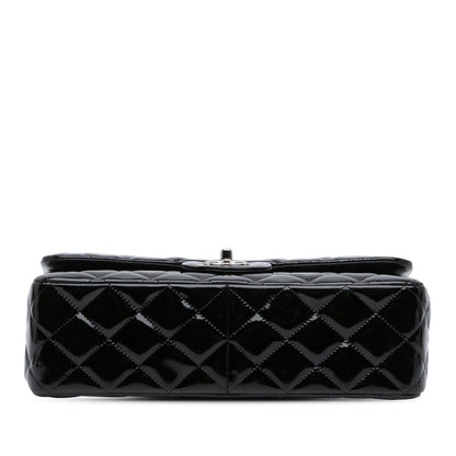Chanel Jumbo Classic Patent Double Flap