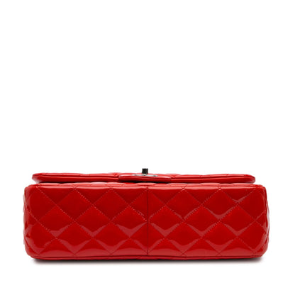 Chanel Jumbo Classic Patent Double Flap