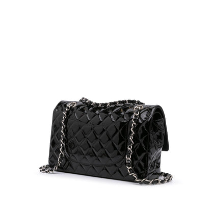 Chanel Jumbo Classic Patent Double Flap