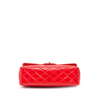 Chanel Jumbo Classic Patent Double Flap