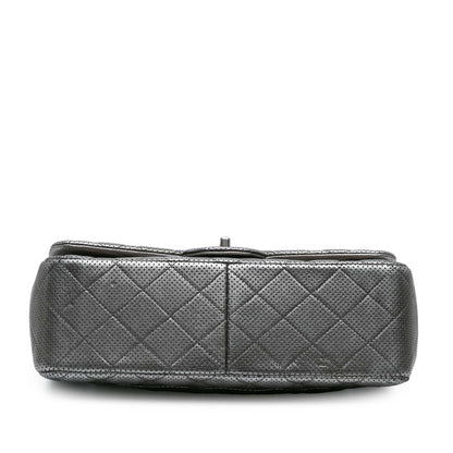 Chanel Jumbo Classic Perforated Lambskin Double Flap