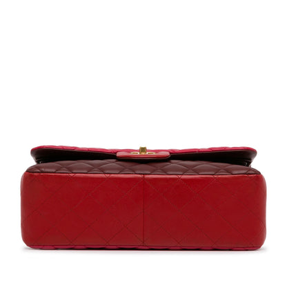Chanel Jumbo Classic Tricolor Lambskin Double Flap (SHG-2yyCBu)
