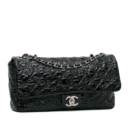 Chanel Jumbo Patent Lucky Symbols Flap (SHG-IatIl6)