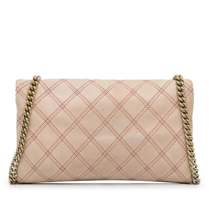 Chanel Jumbo Quilted Calfskin Triple Stitched Flap (SHG-F4DDBD)