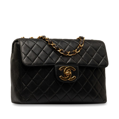 Chanel Jumbo XL Classic Lambskin Single Flap (SHG-cqY9eg)