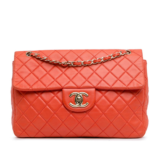 Chanel Jumbo XL Classic Lambskin Single Flap (SHG-O9KJDu)