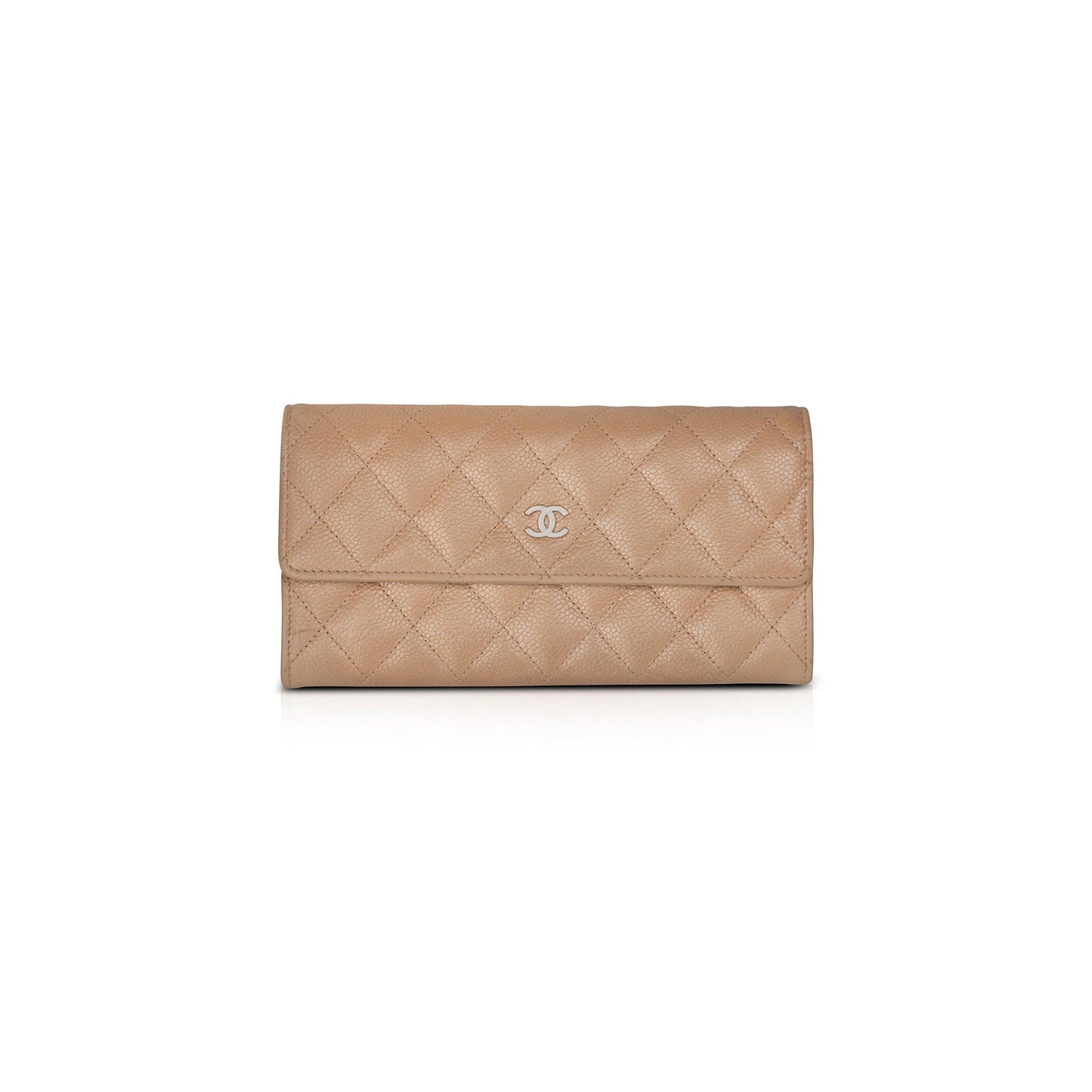 Chanel L-Gusset Continental CC Flap Wallet
