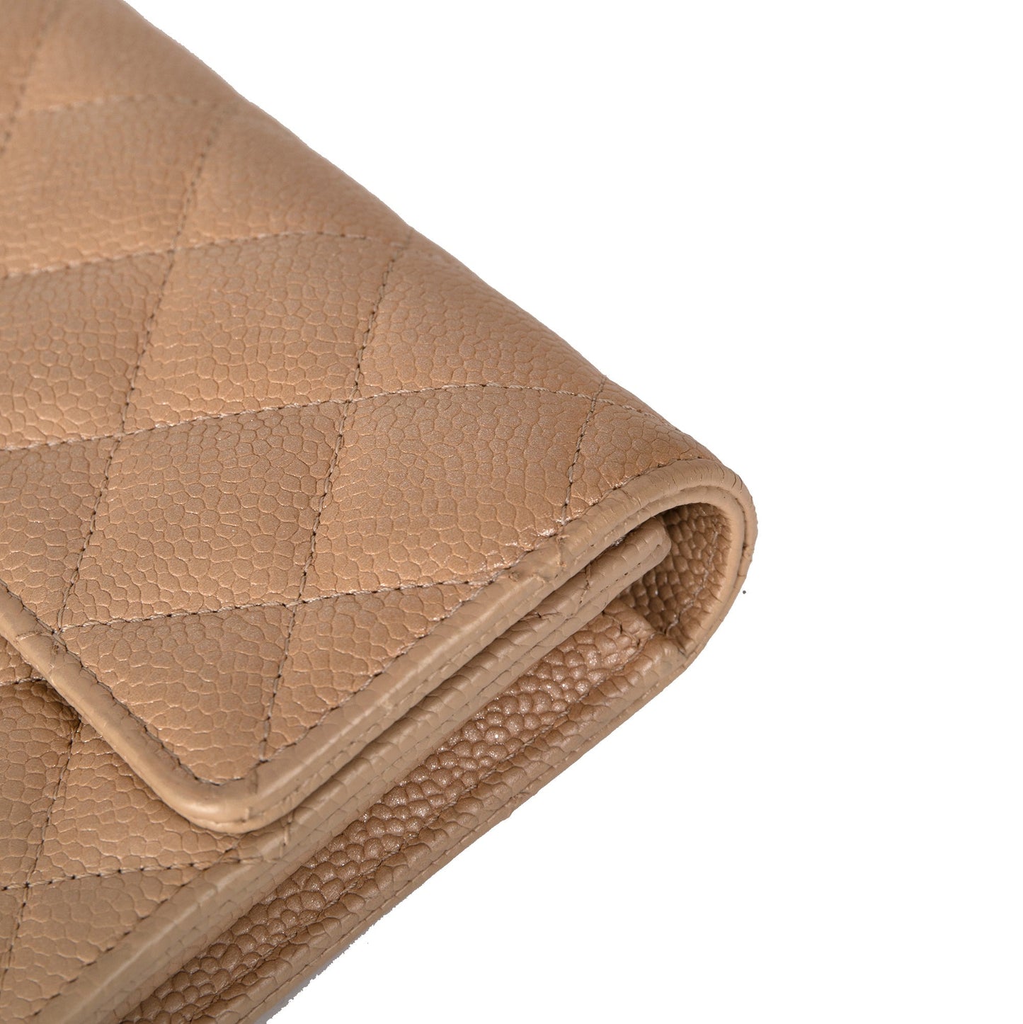 Chanel L-Gusset Continental CC Flap Wallet