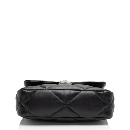 Chanel Lambskin 19 Medium Flap Shoulder Bag (SHF-boGp4i)