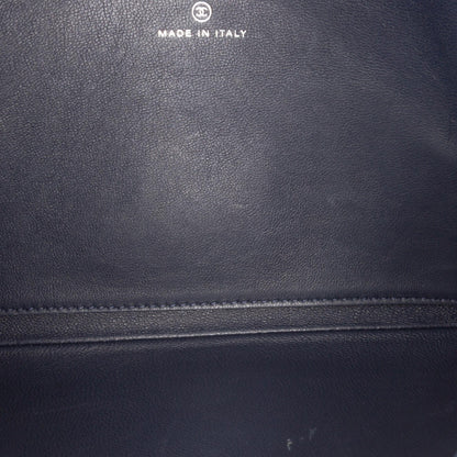 Chanel Lambskin Airlines Envelope Clutch