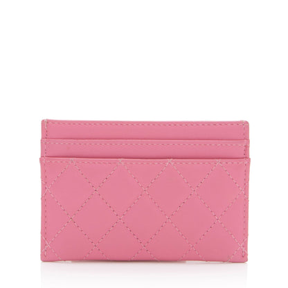 Chanel Lambskin Boy Card Holder (SHF-xyoKJV)