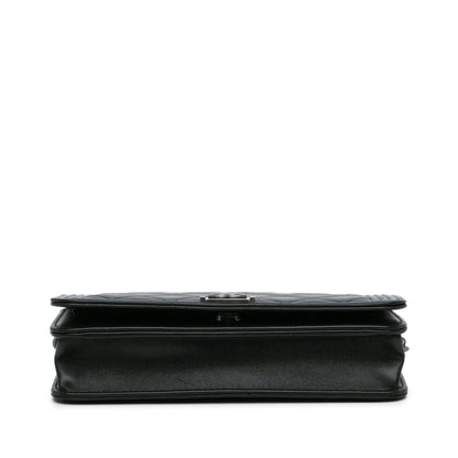 Chanel Lambskin Boy Wallet On Chain