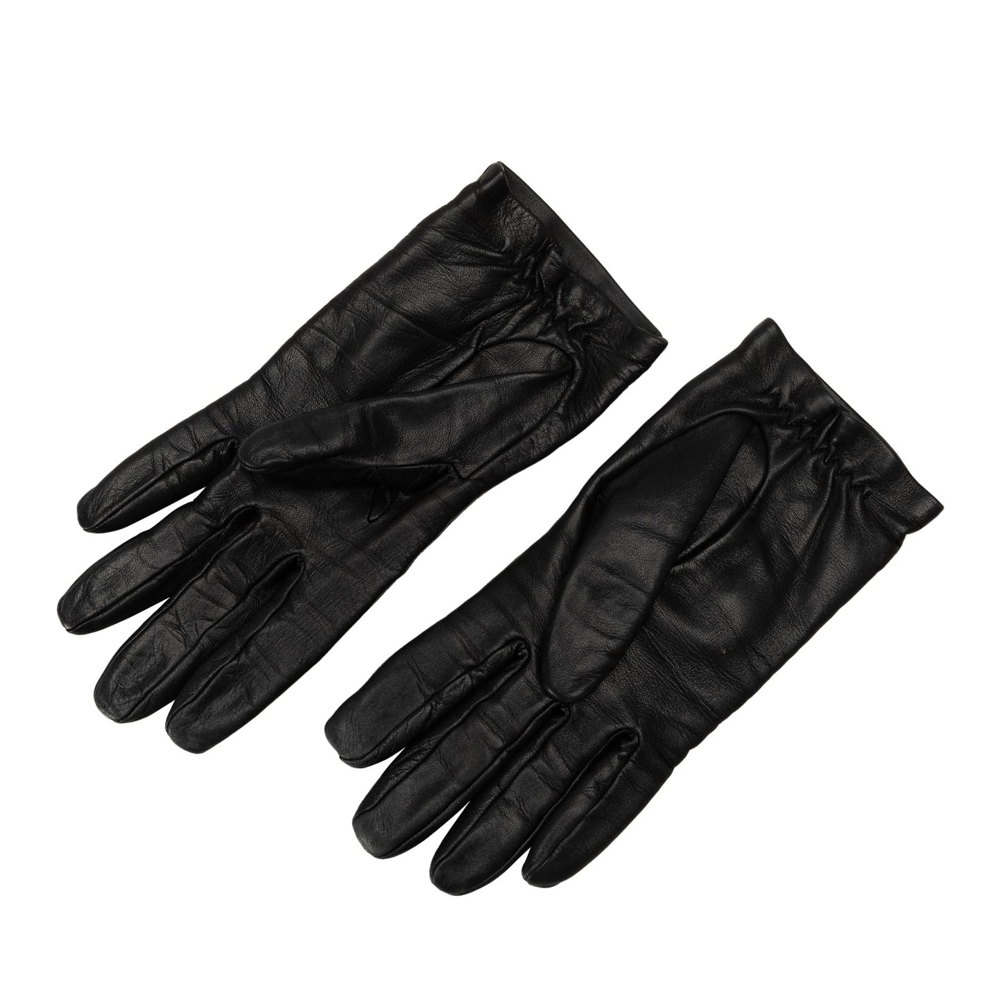 Chanel Lambskin CC Chain Link Gloves (SHG-jpfARh)
