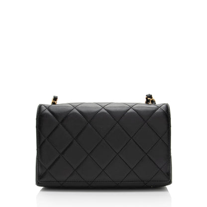 Chanel Lambskin CC Gem Chain Flap Bag