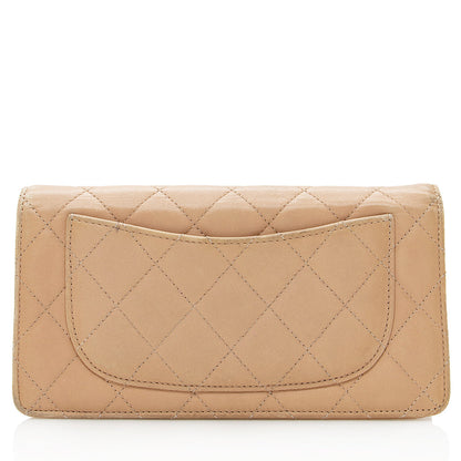 Chanel Lambskin CC Yen Wallet - FINAL SALE (SHF-19081)