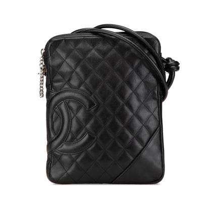 Chanel Lambskin Cambon Ligne Crossbody (SHG-UkBiF8)