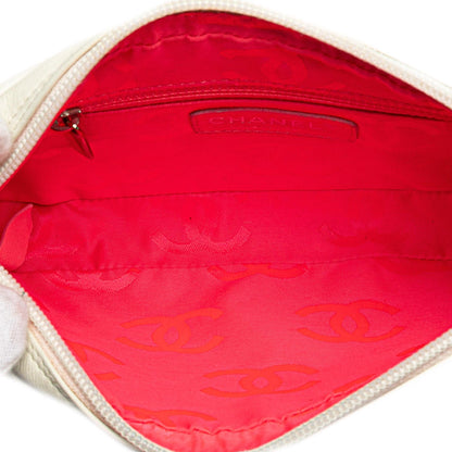 Chanel Lambskin Cambon Ligne Pochette