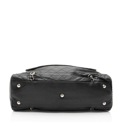 Chanel Lambskin Chain Around Flap Tote