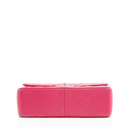 Chanel Lambskin Classic Jumbo Double Flap Bag