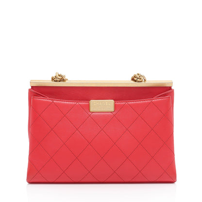 Chanel Lambskin Coco Lux Small Flap Bag