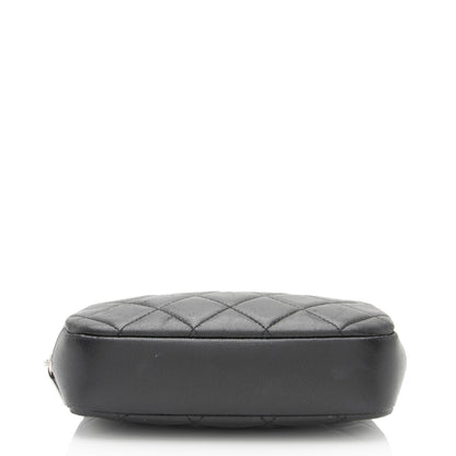 Chanel Lambskin Curvy Small Cosmetic Pouch (SHF-bKQqBi)