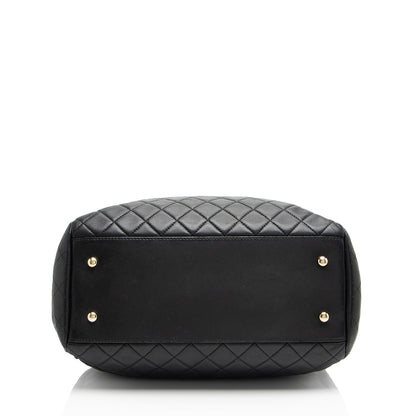 Chanel Lambskin Drawstring Bucket Bag
