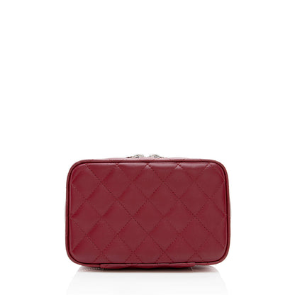 Chanel Lambskin Jewelry Case (SHF-15403)