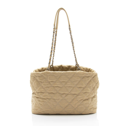 Chanel Lambskin Love Me Tender Large Tote (SHF-VAozPR)