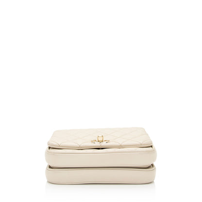 Chanel Lambskin Mini Citizen Chic Flap Bag (SHF-C9EeJS)