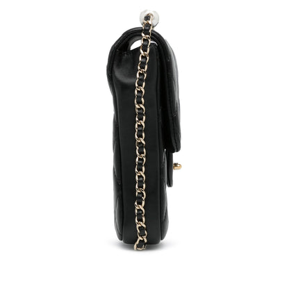 Chanel Lambskin My Precious Phone Case Flap (SHG-2d8hdV)