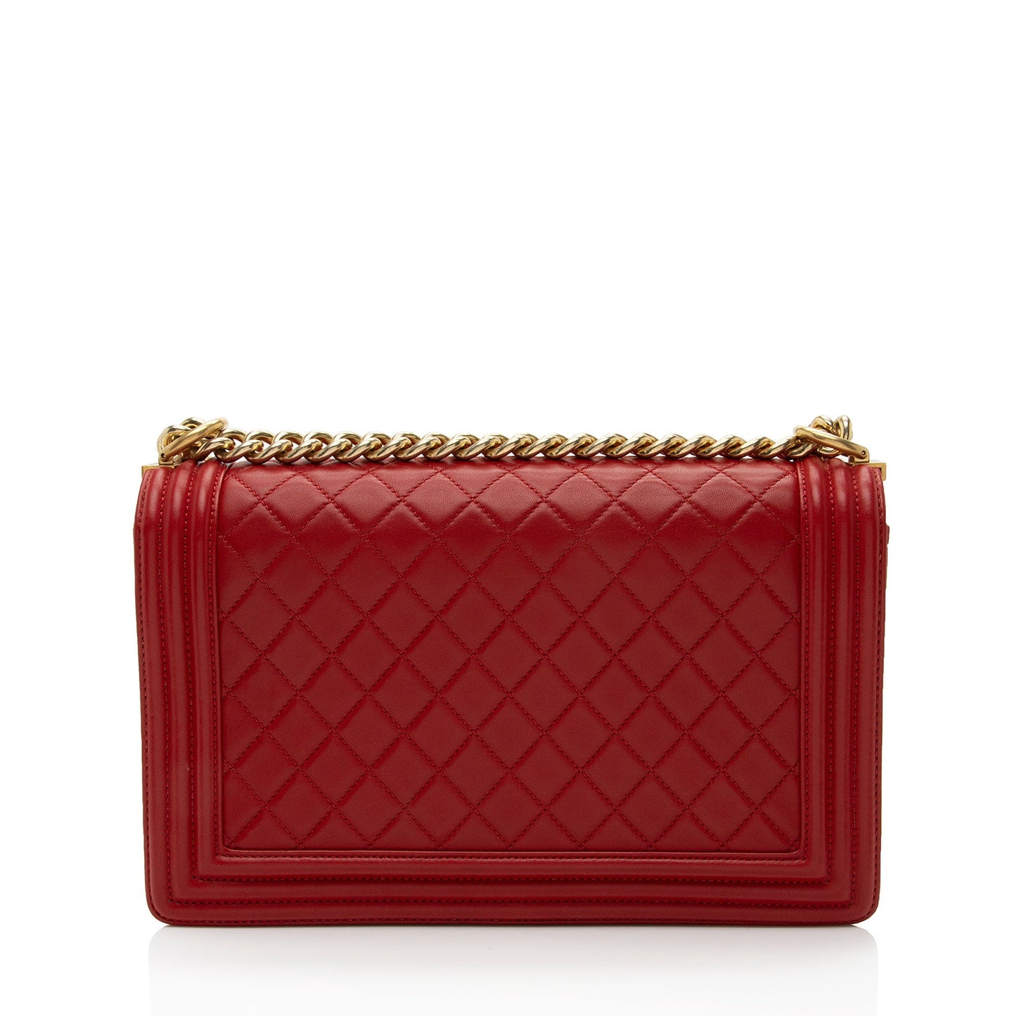 Chanel Lambskin New Medium Boy Bag