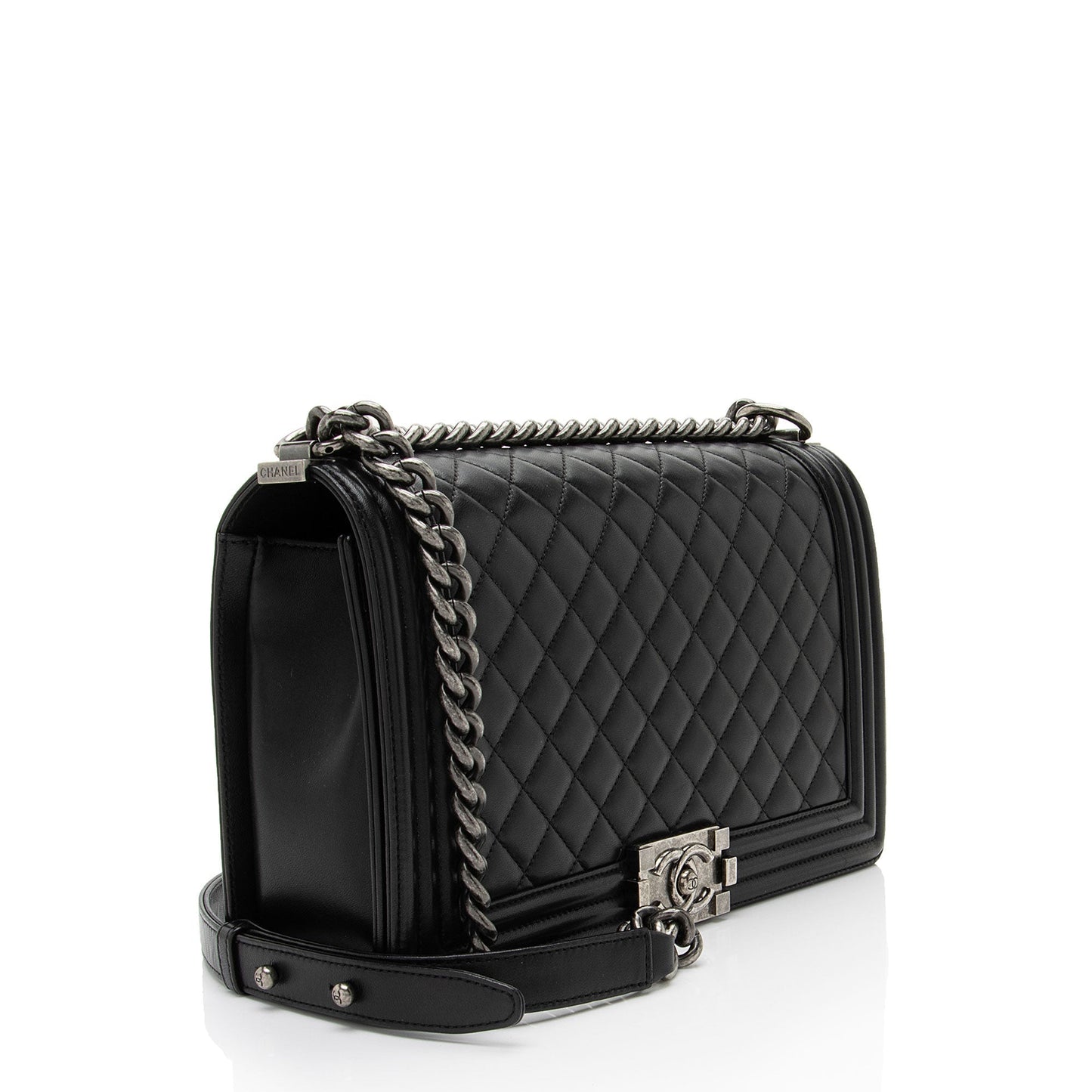 Chanel Lambskin New Medium Boy Bag