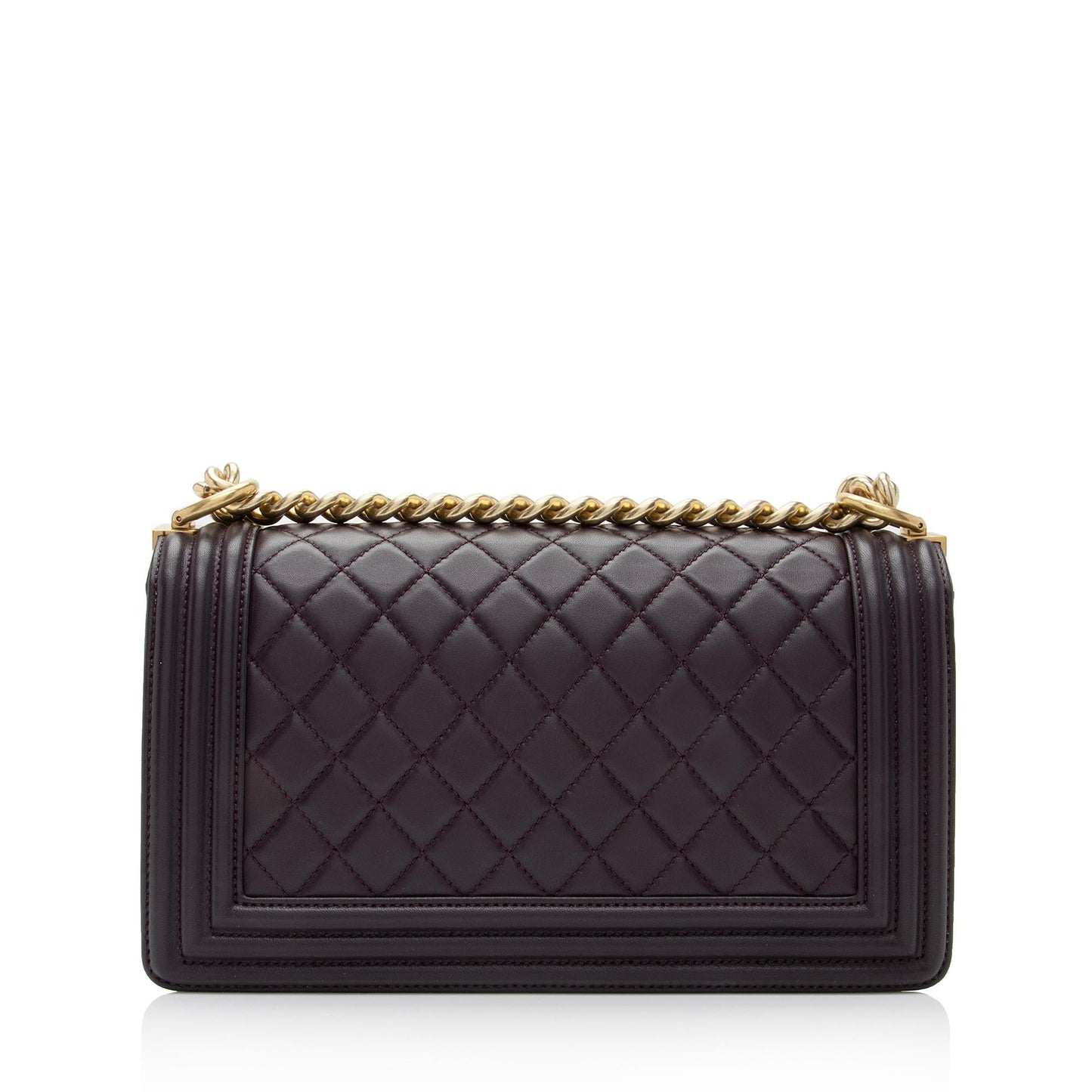 Chanel Lambskin Old Medium Boy Bag