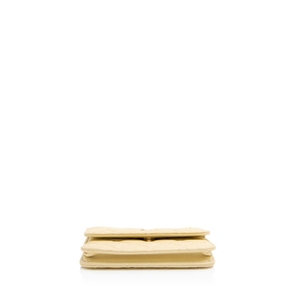 Chanel Lambskin Pearl Crush Mini Clutch