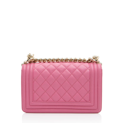 Chanel Lambskin Small Boy Bag