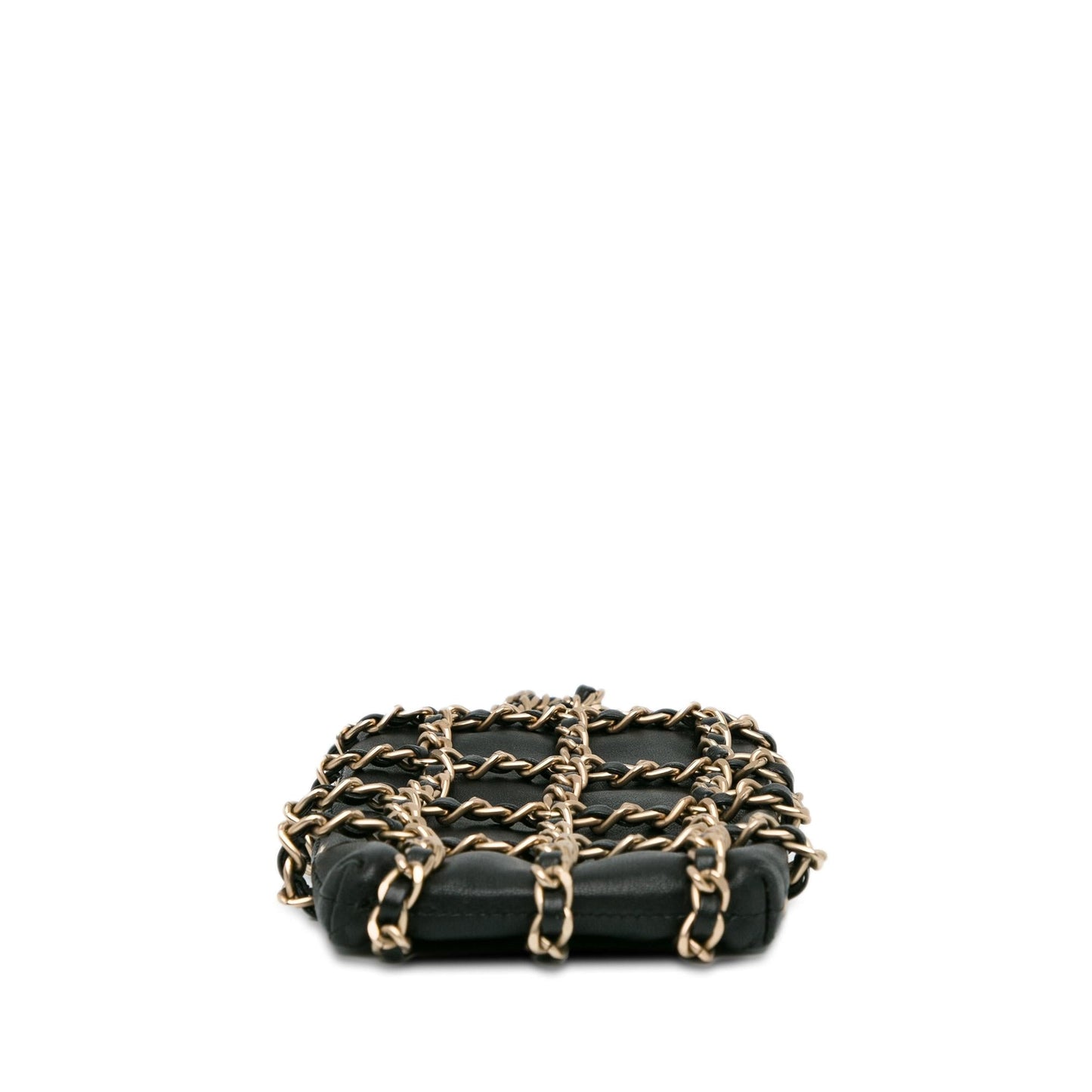 Chanel Lambskin Tech Me Out Clutch With Chain (SHG-lnyegU)