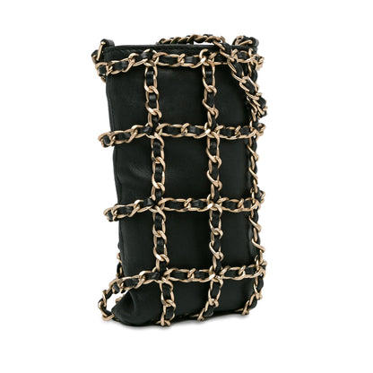 Chanel Lambskin Tech Me Out Clutch With Chain (SHG-lnyegU)