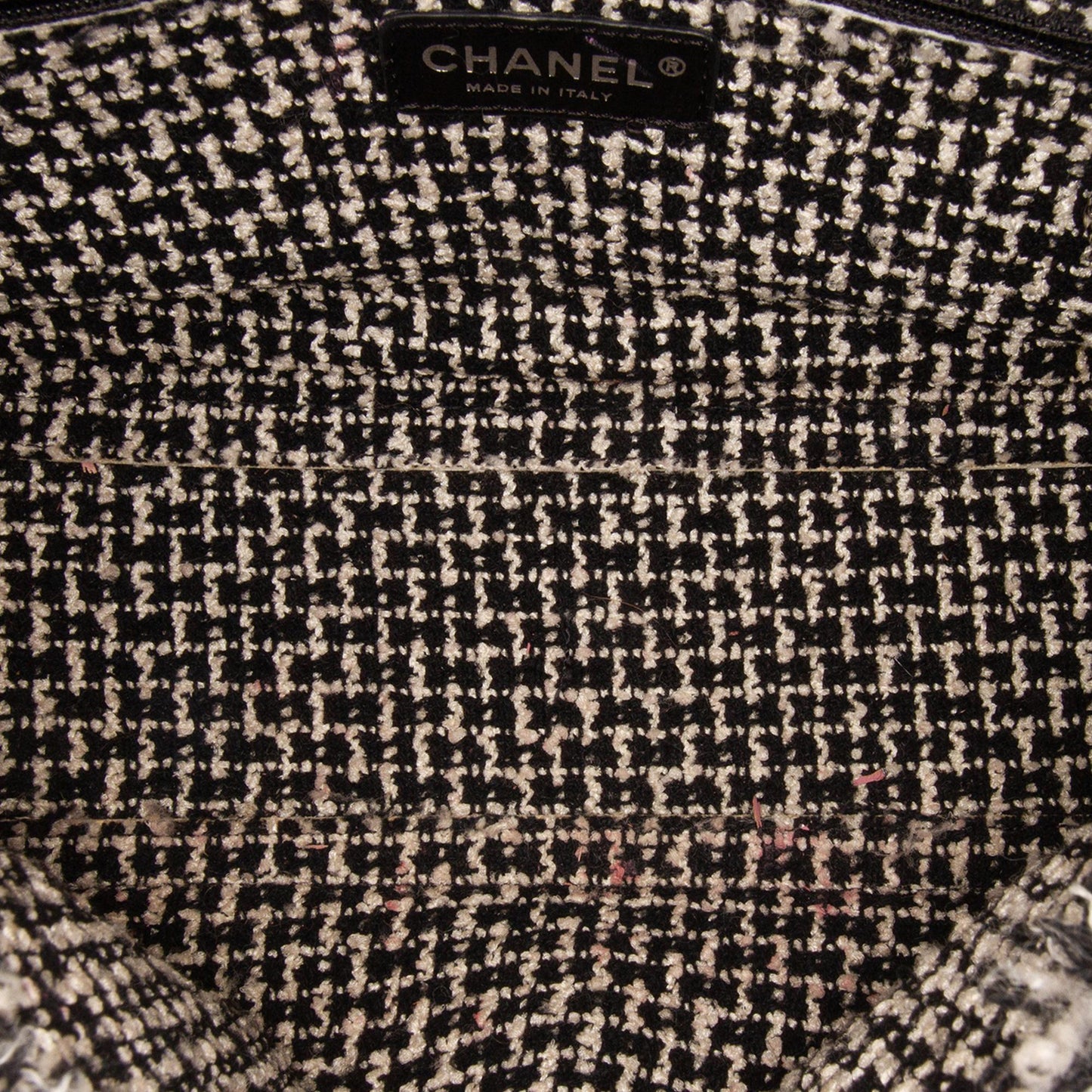 Chanel Lambskin Tweedy Flap