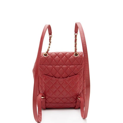Chanel Lambskin Urban Spirit Small Backpack (SHF-9k25Fy)