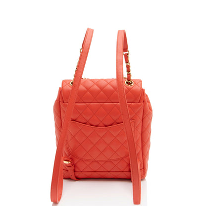 Chanel Lambskin Urban Spirit Small Backpack (SHF-cbCZkk)