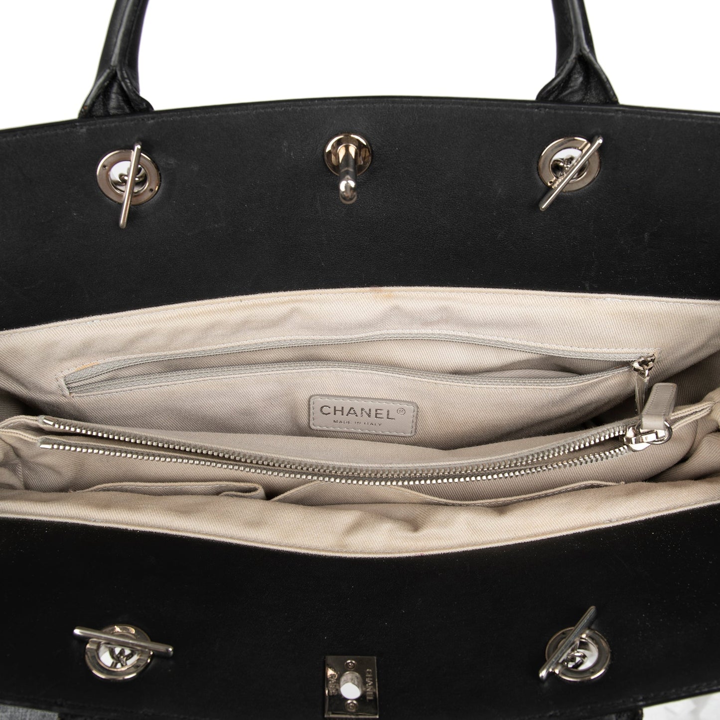 Chanel Large Black Be CC Tote
