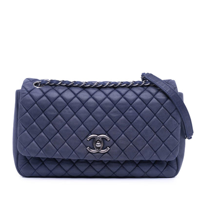 Chanel Large Calfskin New Bubble Flap