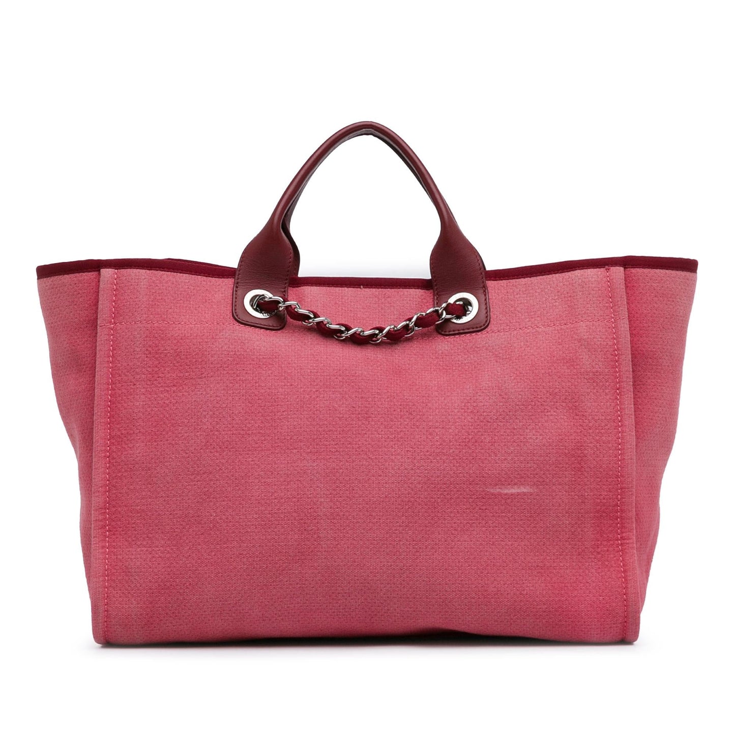 Chanel Large Canvas Deauville Tote (SHG-OpY8VZ)