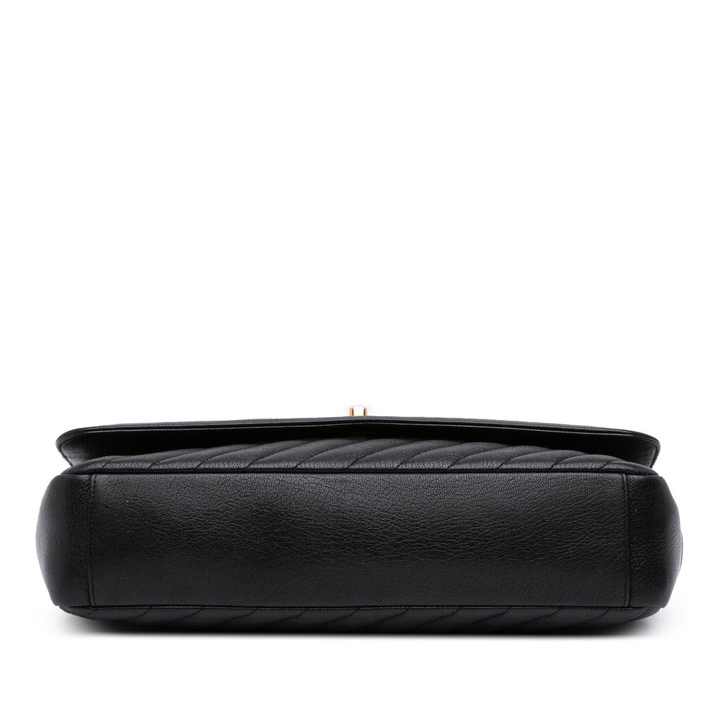 Chanel Large Diagonal Quilted Goatskin Flap