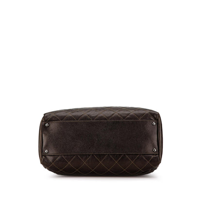 Chanel Large Iridescent Caviar Chic Shopping Tote (SHG-jHn5e8)