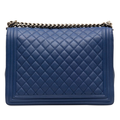 Chanel Large Lambskin Boy Flap (SHG-u6C00y)