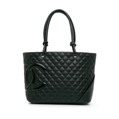 Chanel Large Lambskin Cambon Ligne Tote (SHG-kb1KMh)