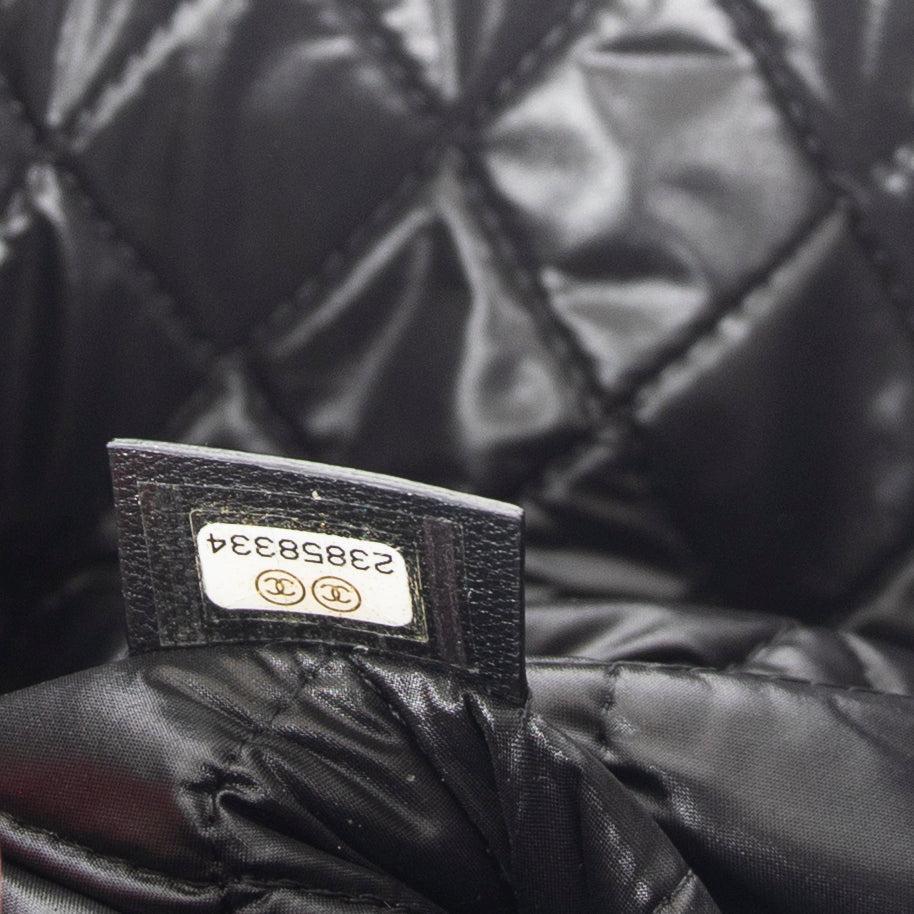 Chanel Large Mademoiselle Quilted Lambskin Leather O-Case Clutch