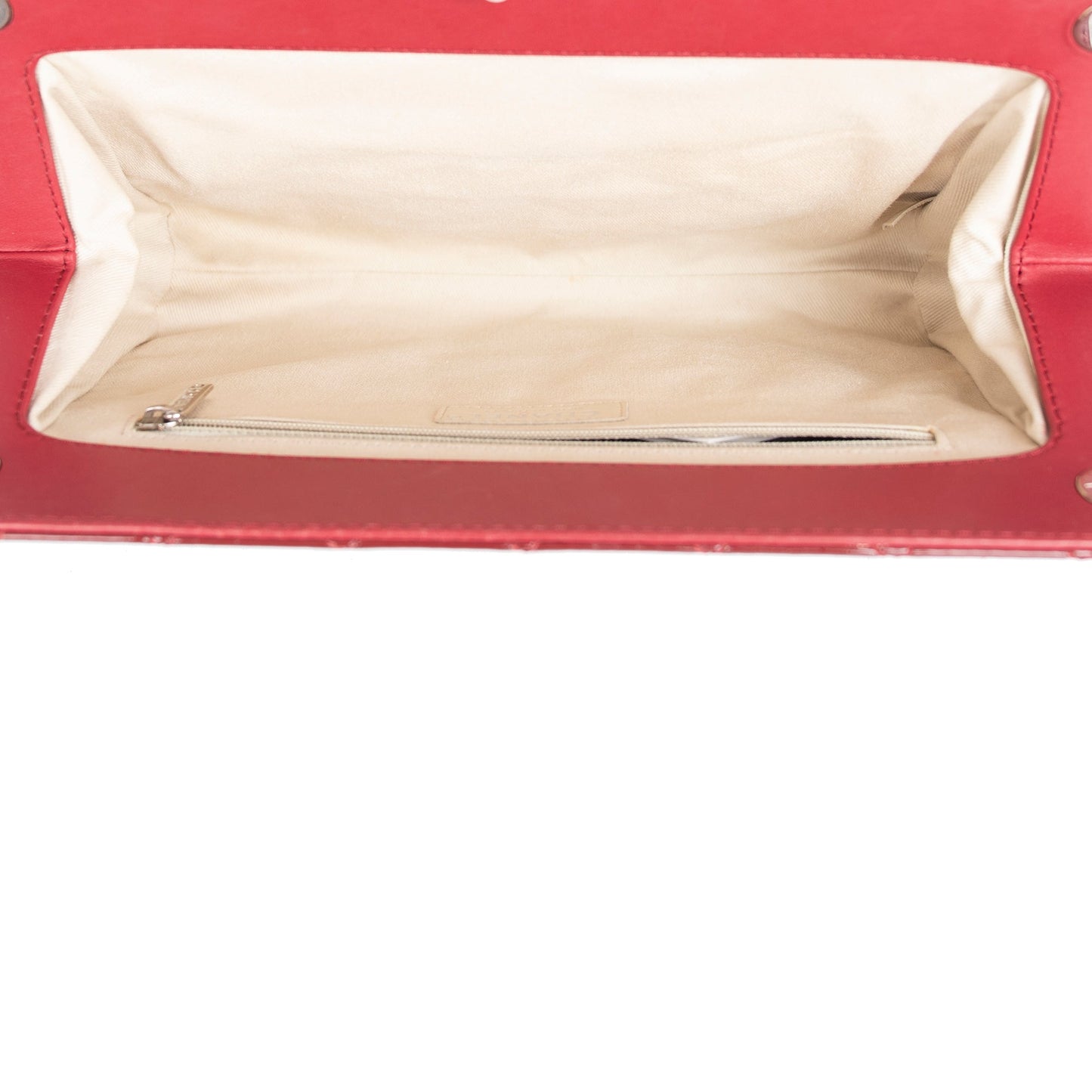 Chanel Large Patent Leather Timeless CC Frame Clutch
